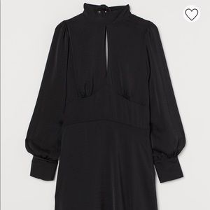 3/$30 - H&M open-back dress, black, size S